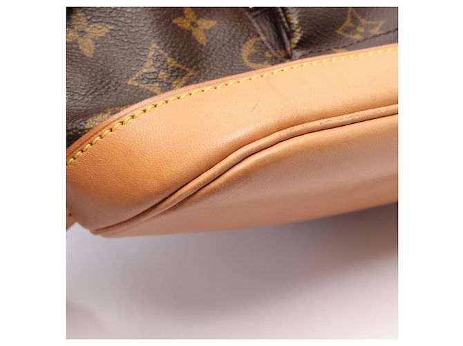 Zaino/Borsa Louis Vuitton Montsouris MM Marrone - vista 7