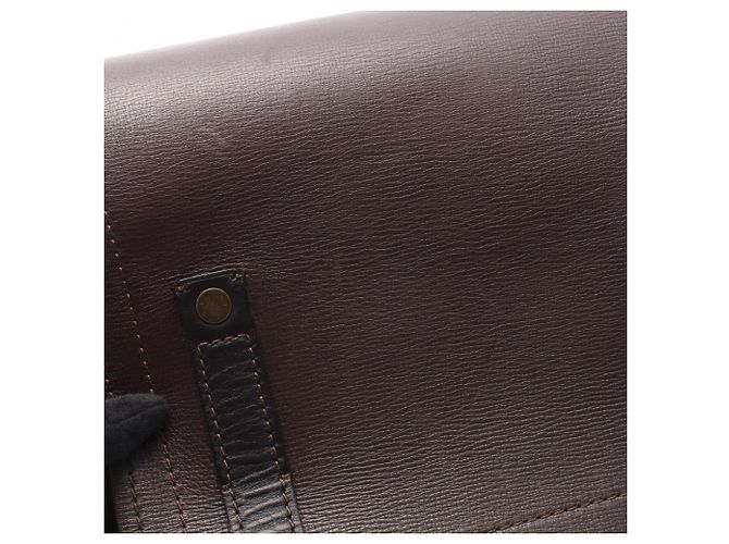 Borsa a tracolla Louis Vuitton Reporter Marrone - vista 7