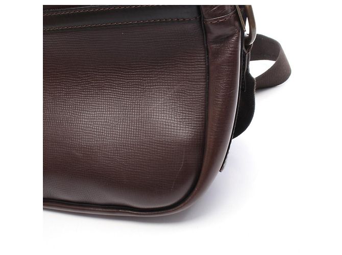 Borsa a tracolla Louis Vuitton Reporter Marrone - vista 9