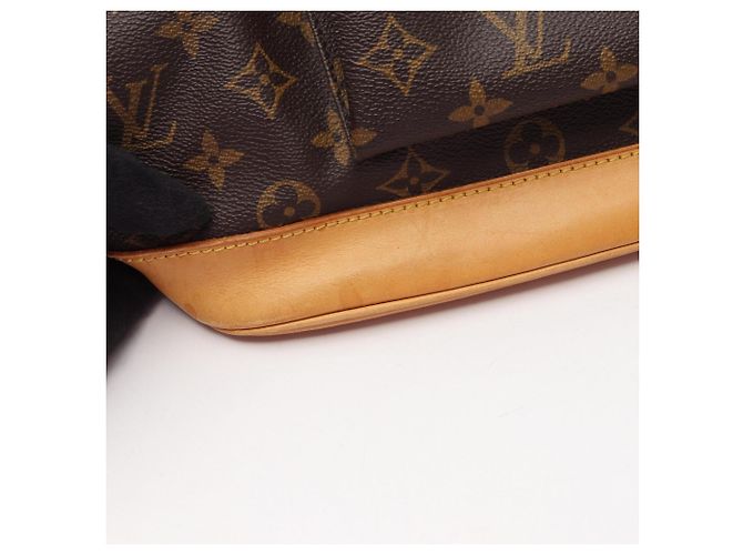 Zaino/Borsa Louis Vuitton Montsouris GM Monogram Marrone - vista 13