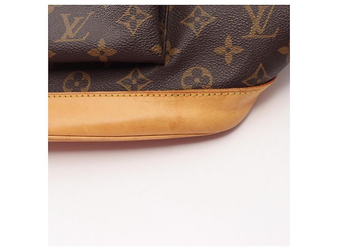 Zaino/Borsa Louis Vuitton Montsouris GM Monogram Marrone - vista 14