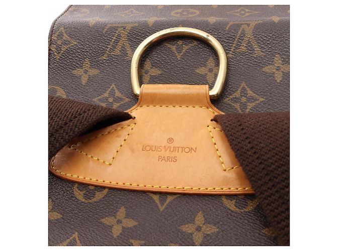 Zaino/Borsa Louis Vuitton Montsouris GM Monogram Marrone - vista 16