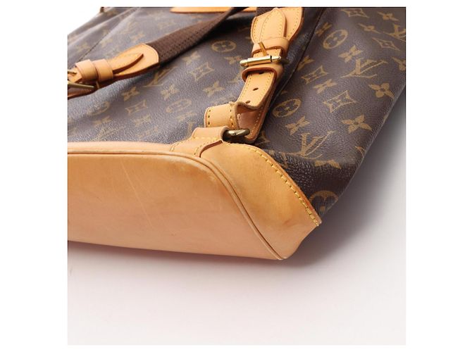 Zaino/Borsa Louis Vuitton Montsouris GM Monogram Marrone - vista 9