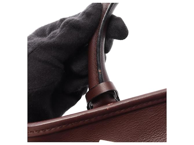Borsa Loewe Amazona 28 Marrone - vista 11