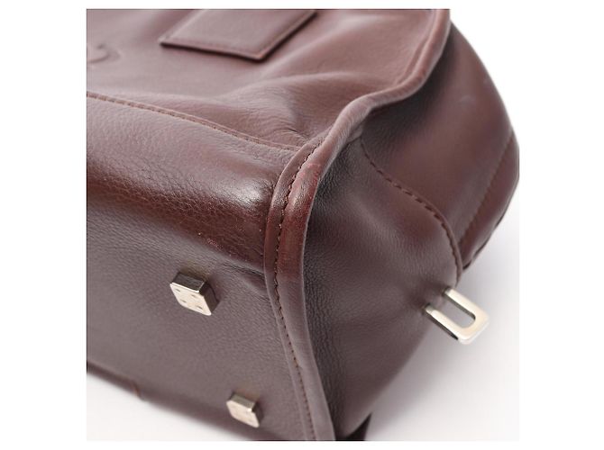 Borsa Loewe Amazona 28 Marrone - vista 14