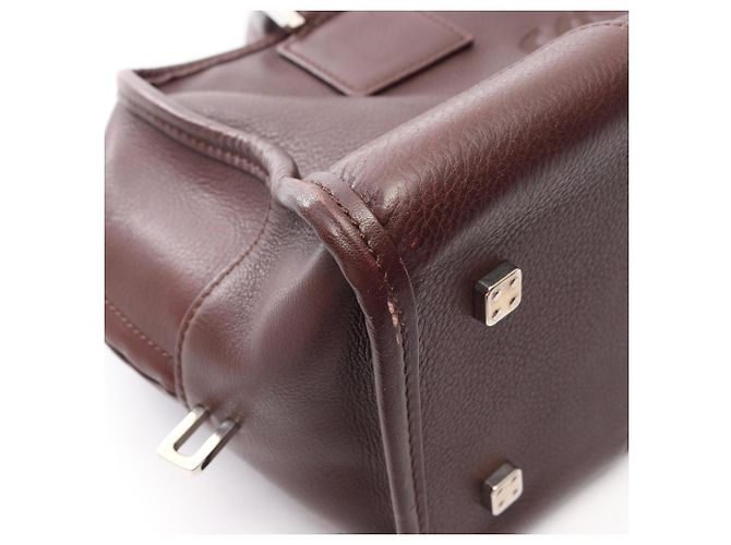 Borsa Loewe Amazona 28 Marrone - vista 17