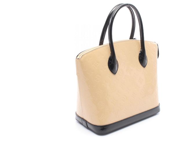 Louis Vuitton Lockit PM Handtasche Schwarz Beige - Ansicht 2