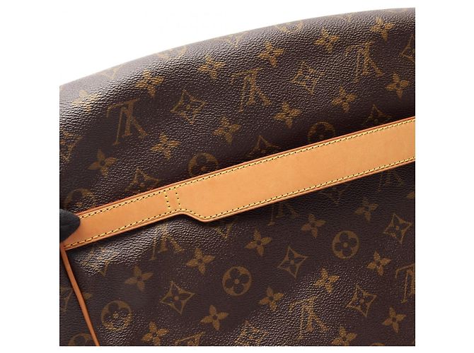 Borsa a Spalla Louis Vuitton Abesses Marrone Monogramma - vista 14