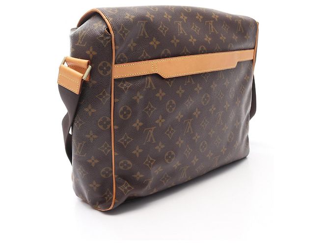 Borsa a Spalla Louis Vuitton Abesses Marrone Monogramma - vista 2
