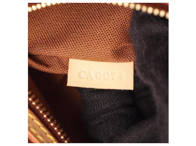 Borsa a Spalla Louis Vuitton Abesses Marrone Monogramma - vista 5