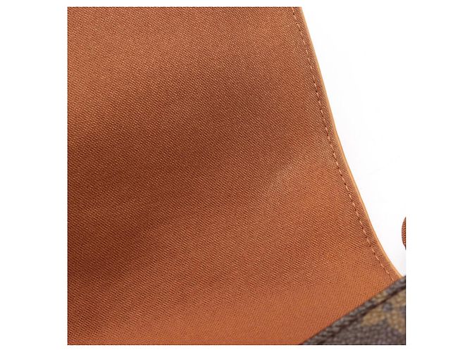 Borsa a Spalla Louis Vuitton Abesses Marrone Monogramma - vista 7