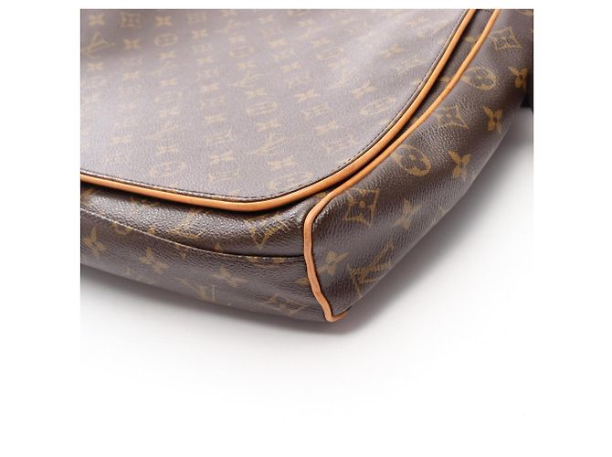 Borsa a Spalla Louis Vuitton Abesses Marrone Monogramma - vista 9