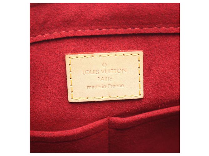 Borsa a Spalla Louis Vuitton Vivacite GM Marrone Monogramma - vista 4