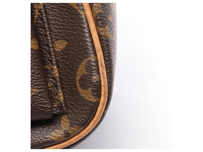 Borsa a Spalla Louis Vuitton Vivacite GM Marrone Monogramma - vista 6