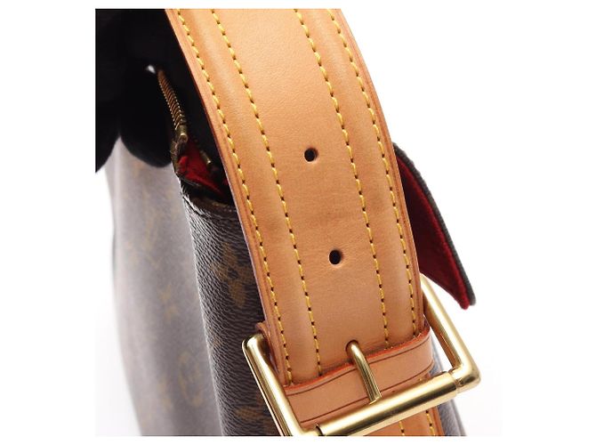Borsa a tracolla Louis Vuitton Vivacite GM Monogram Marrone Monogramma - vista 13
