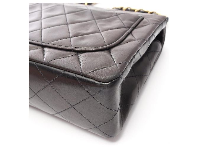 Borsa a Spalla Chanel Mini Matelassé Nero - vista 11