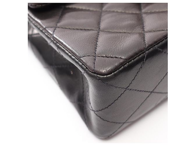 Borsa a Spalla Chanel Mini Matelassé Nero - vista 9