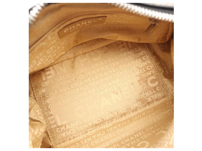 Borsa Chanel nera in pelle di vitello granulata Nero - vista 6