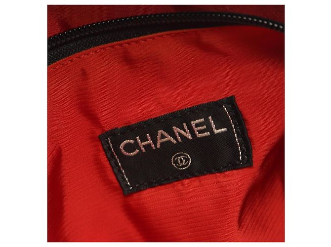 Borsa Boston Chanel Old Travel Line Nero - vista 4