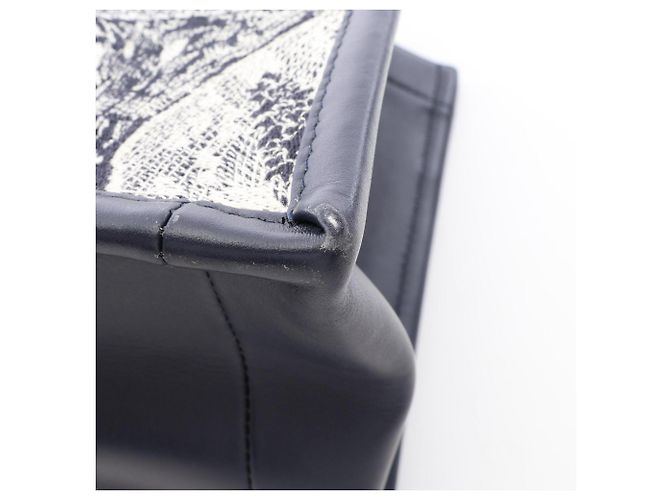 Christian Dior Dior Book Tote Small Cru Azul marinho - vista 7