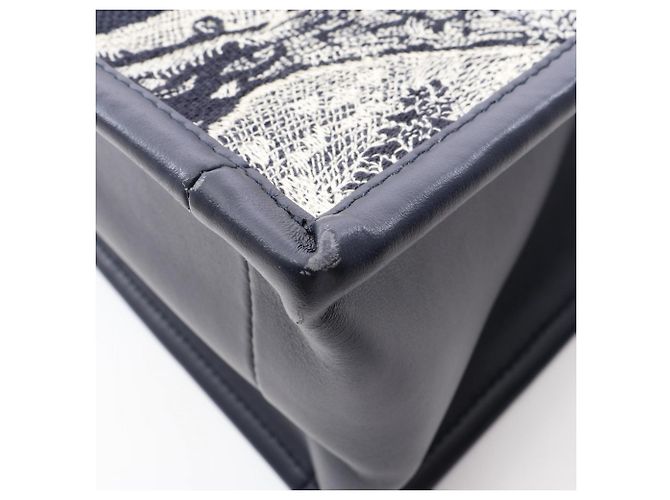 Christian Dior Dior Book Tote Small Cru Azul marinho - vista 9