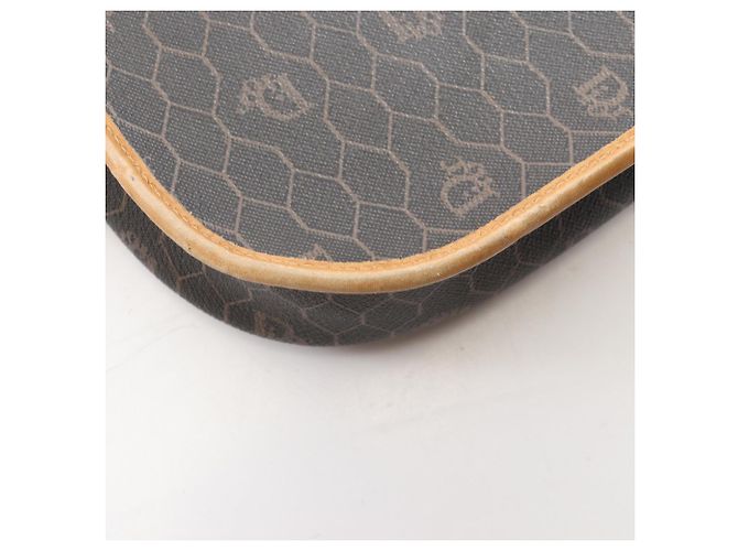 Borsa a tracolla Christian Dior Dior Honeycomb Marrone Nero - vista 9