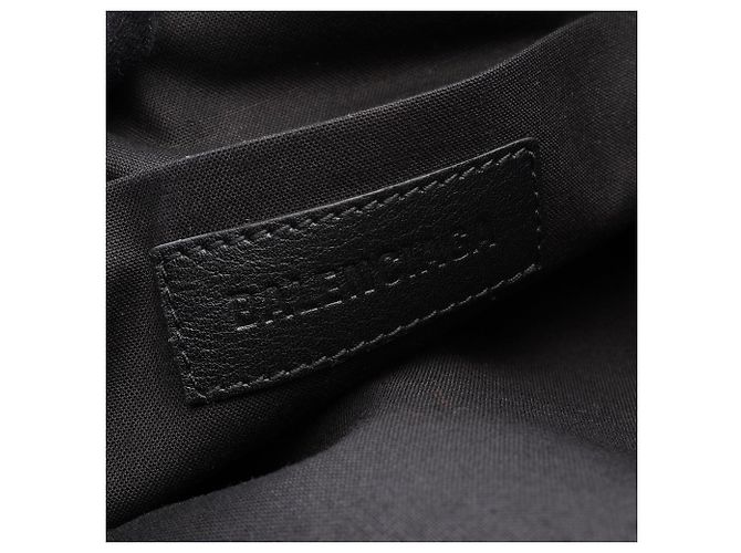 Pochette Balenciaga BB Monogram Black Nero - vista 4