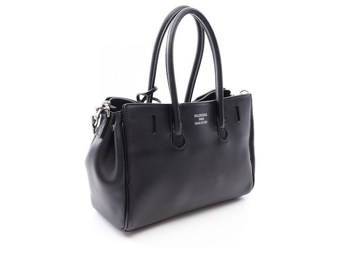 Borsa a 2 vie Balenciaga BEL AIR Carryall Mini Nero - vista 2