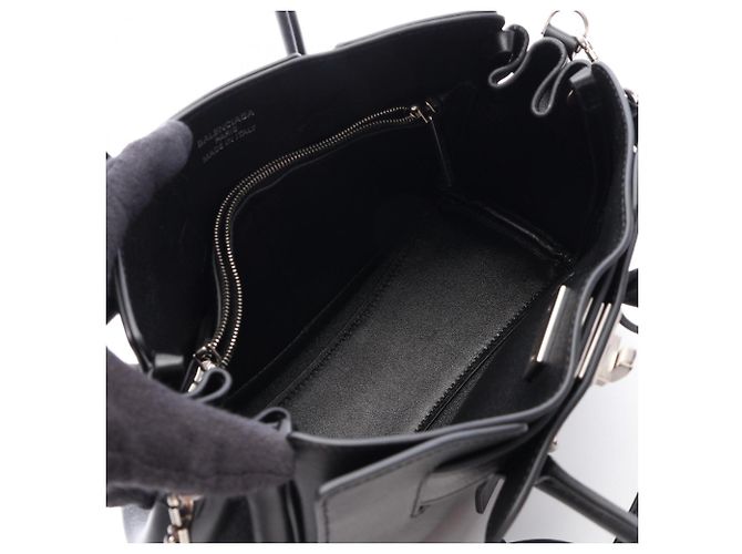 Borsa a 2 vie Balenciaga BEL AIR Carryall Mini Nero - vista 3