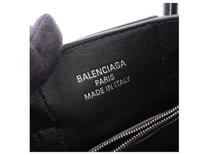 Borsa a 2 vie Balenciaga BEL AIR Carryall Mini Nero - vista 4