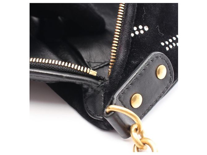 Marsupio Balenciaga Souvenir con strass Nero - vista 10