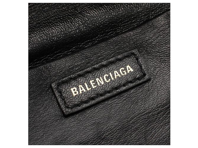 Marsupio Balenciaga Souvenir con strass Nero - vista 4