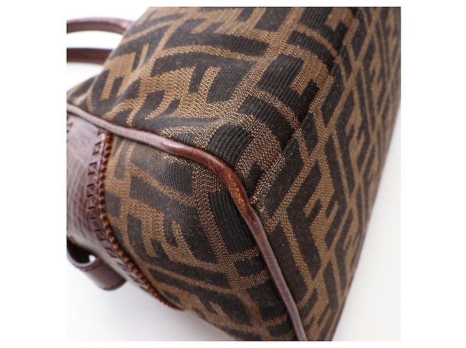 Borsa Fendi Etnico Zucca Marrone - vista 6