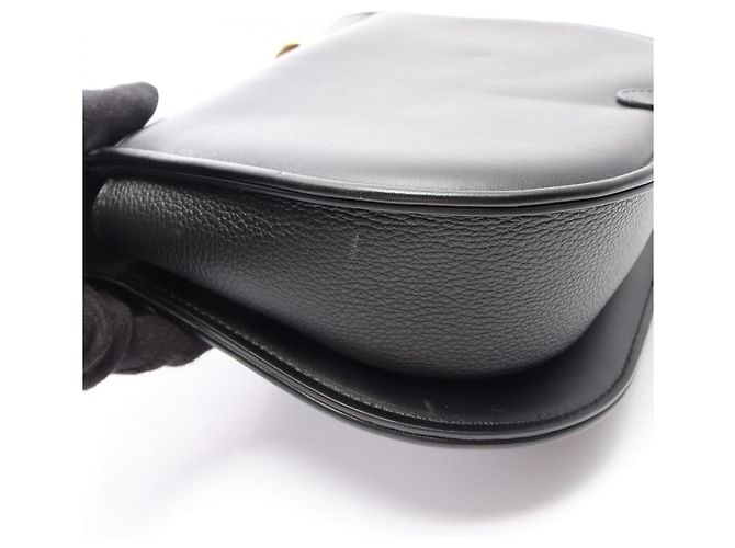 Borsa a Spalla Fendi Camon Medium Nero - vista 10