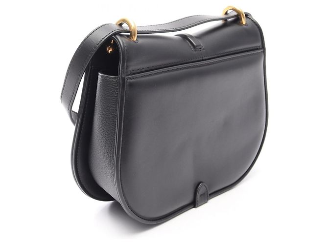 Borsa a Spalla Fendi Camon Medium Nero - vista 2