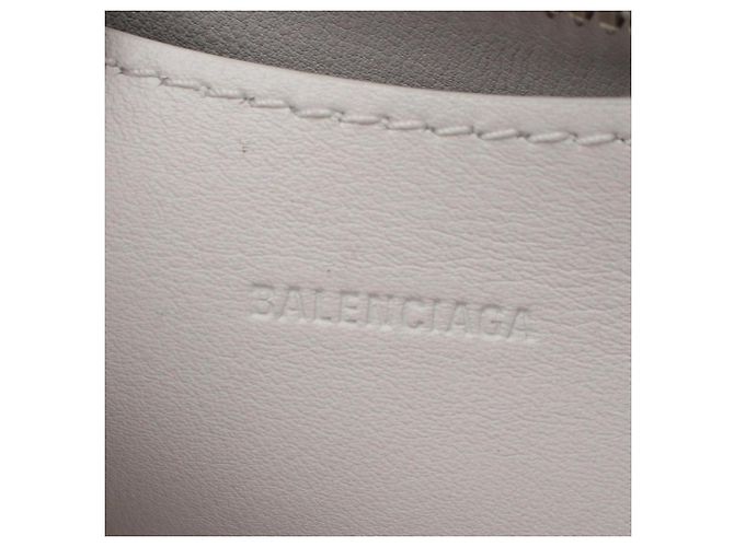 Borsa Balenciaga Neo Class City Mini Bianco - vista 4