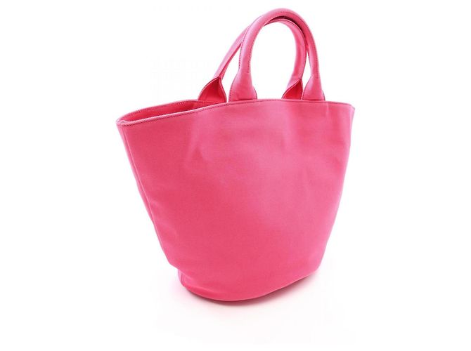 Borsa Tote 2-Way CANAPA Prada Rosa - vista 2