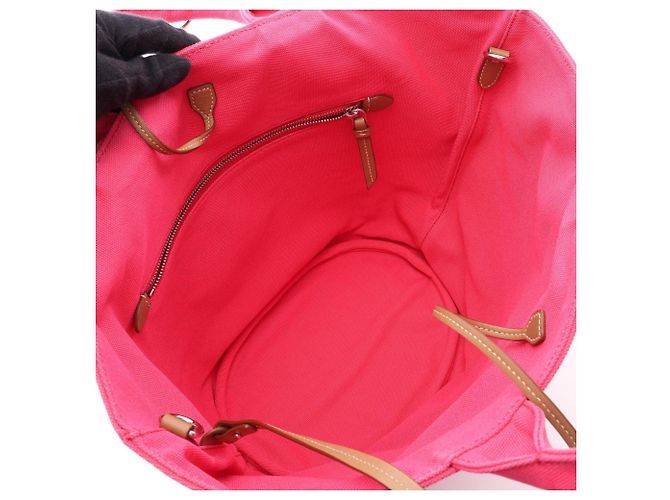 Borsa Tote 2-Way CANAPA Prada Rosa - vista 3