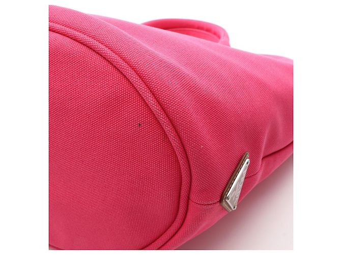 Borsa Tote 2-Way CANAPA Prada Rosa - vista 6