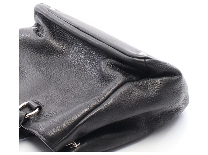 Prada 2-Way Handtasche aus schwarzem Leder - Ansicht 5