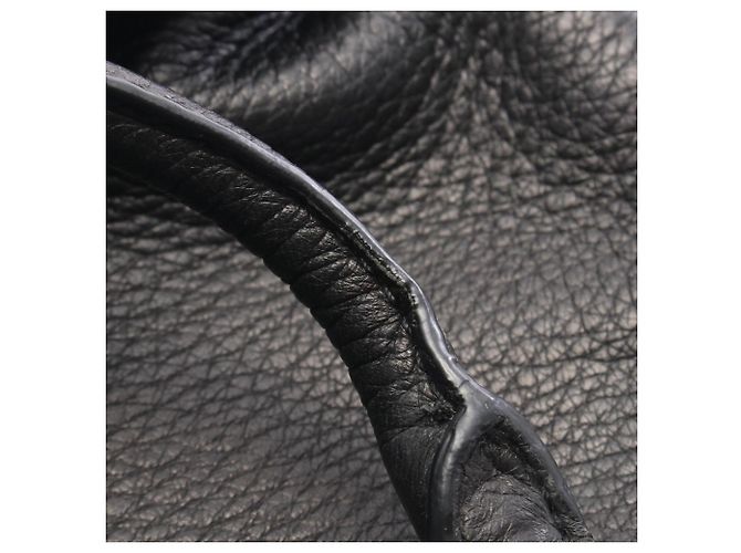 Prada 2-Way Handtasche aus schwarzem Leder - Ansicht 6