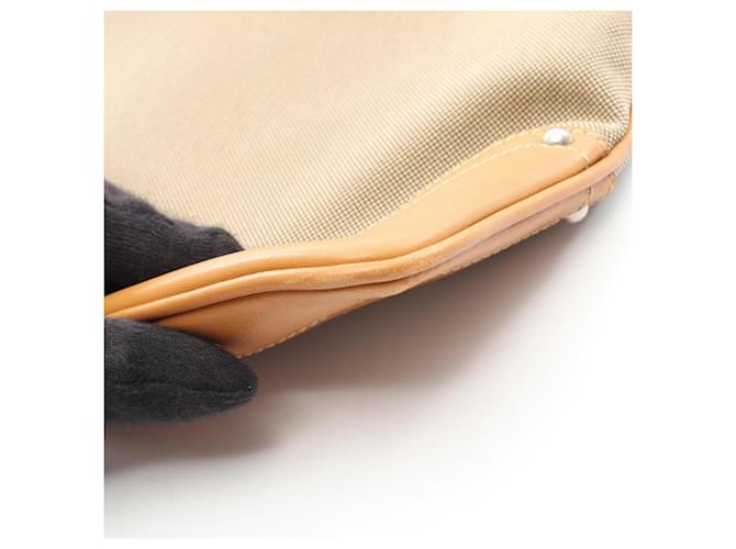 Borsa a tracolla PRADA LOGO JACQUARD Marrone Beige - vista 8