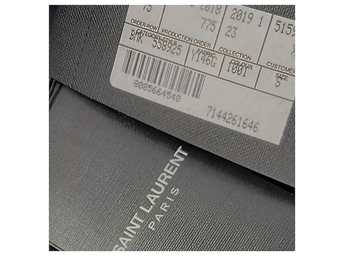 Saint Laurent Badeanzug mit Pailletten in Schwarz - Ansicht 8