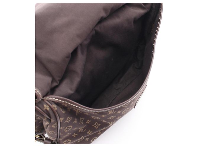 Borsa a tracolla Louis Vuitton Saumur Marrone Monogram Monogramma - vista 3