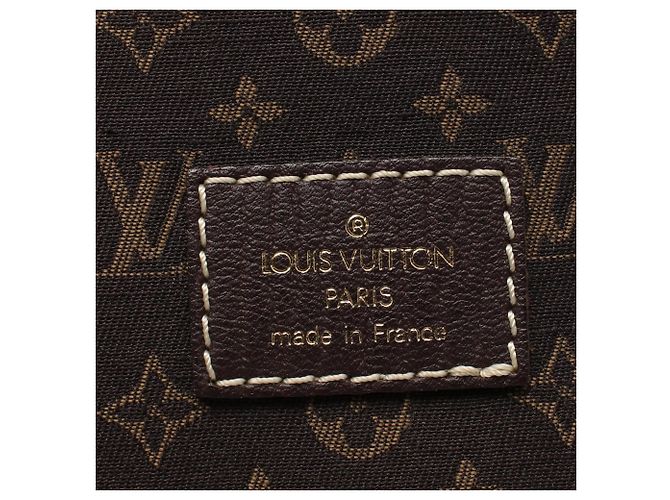 Borsa a tracolla Louis Vuitton Saumur Marrone Monogram Monogramma - vista 4
