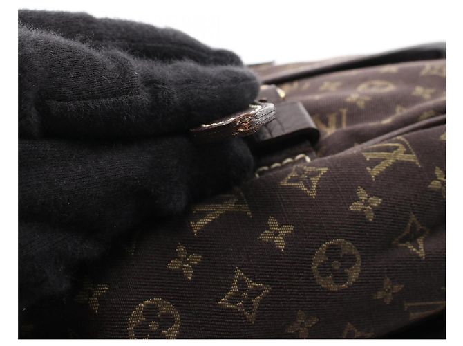 Borsa a tracolla Louis Vuitton Saumur Marrone Monogram Monogramma - vista 8
