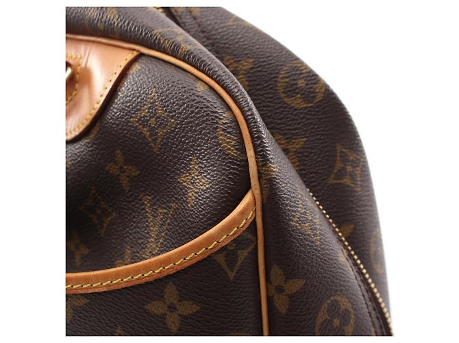 Borsa vanity bowling Deauville Louis Vuitton Marrone Monogramma - vista 12