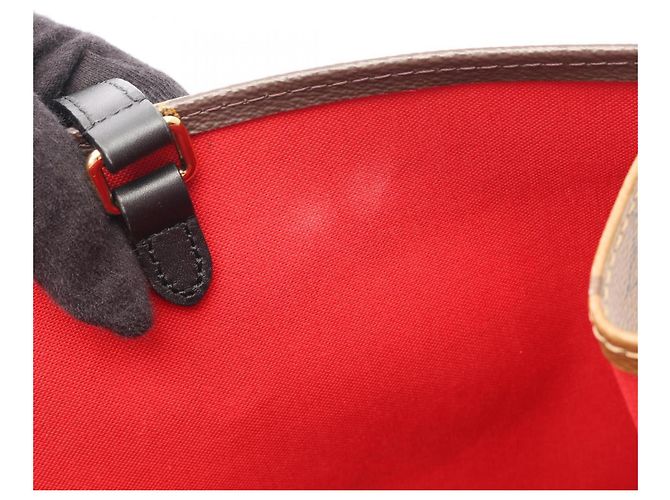 Borsa Louis Vuitton OnTheGo GM Marrone Monogramma - vista 5
