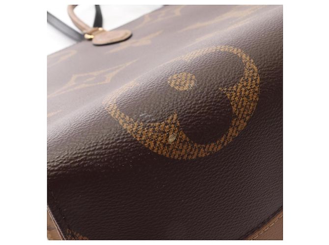 Borsa Louis Vuitton OnTheGo GM Marrone Monogramma - vista 9
