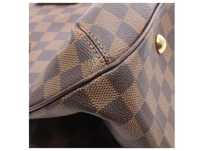 Borsa Louis Vuitton Greet Marrone Damier ebene - vista 6